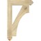 Ekena Millwork Westlake Arts & Crafts Rough Sawn Bracket, Douglas Fir, 4"W x 22"D x 34"H BKT04X22X34WTL03RDF - alternate 3